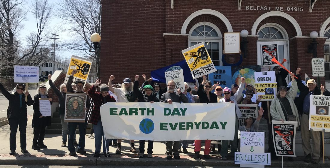 Third Act Mainers celebrate Earth Day 2023 in Belfast, Maine