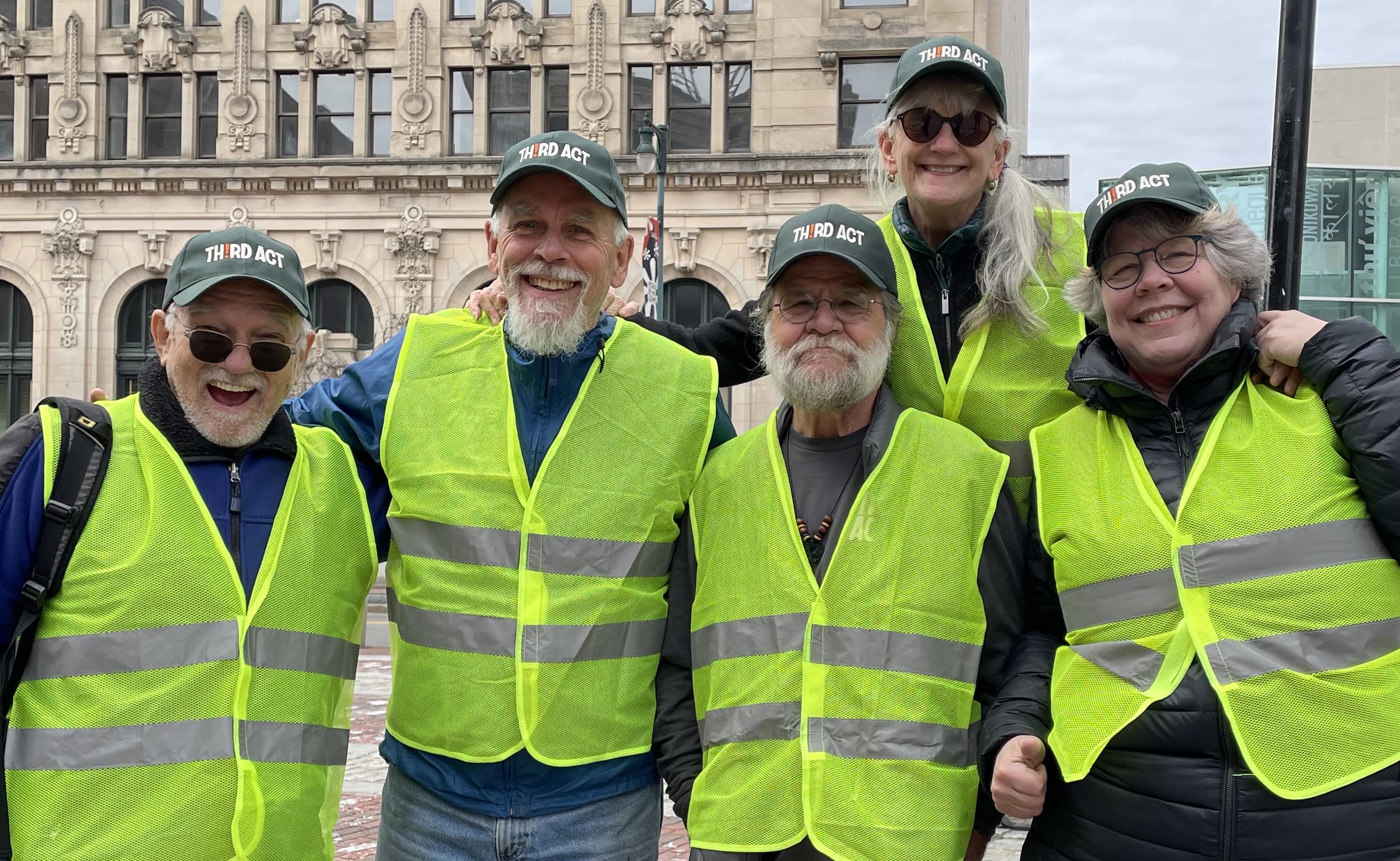 Third Act Mainers on Earth Day 2023 in Portland Maine